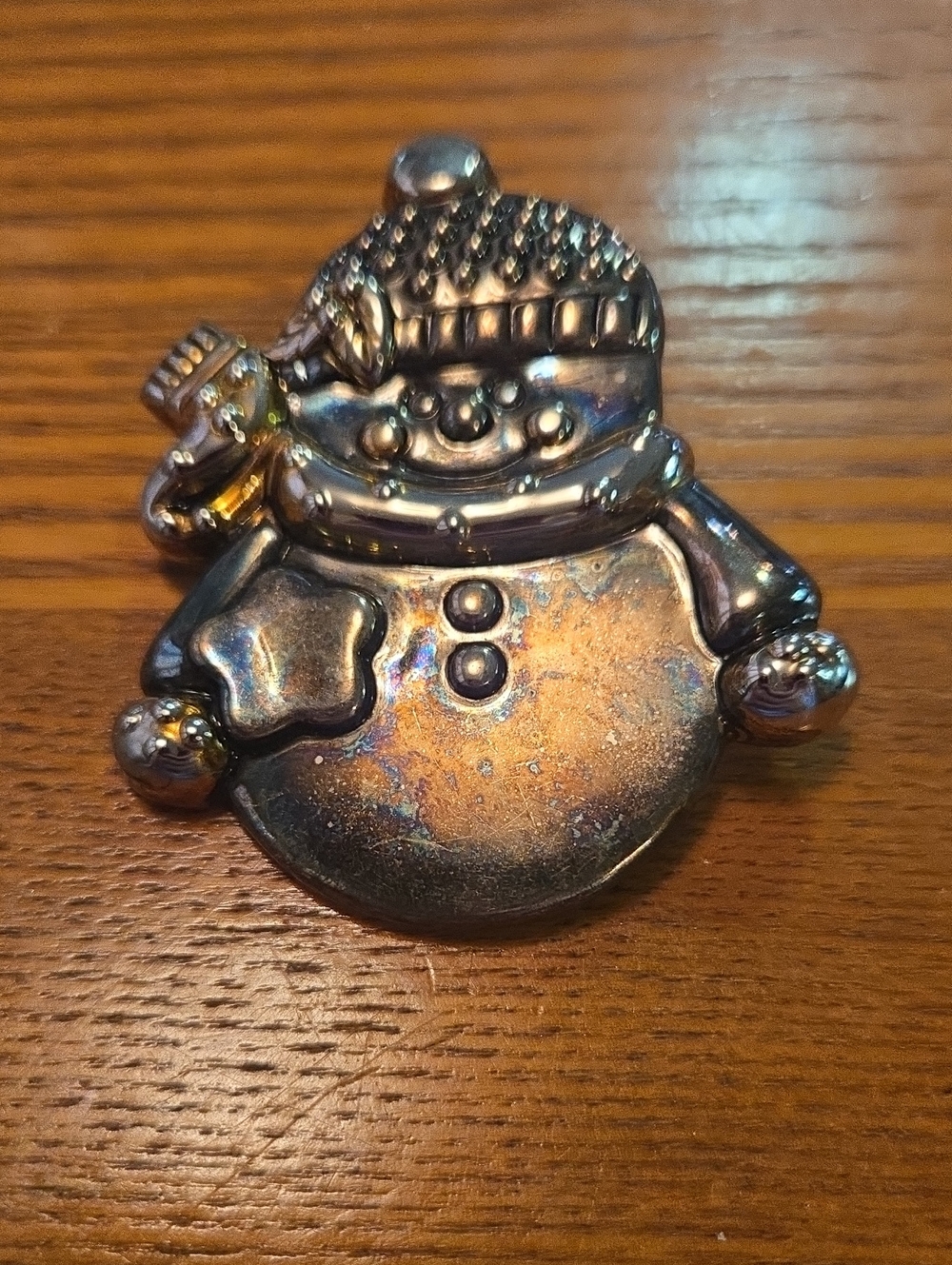 Best Vintage Snowman Brooch
